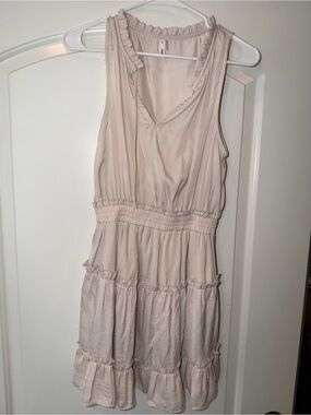 Sleeveless Ruffle Tiered Dress